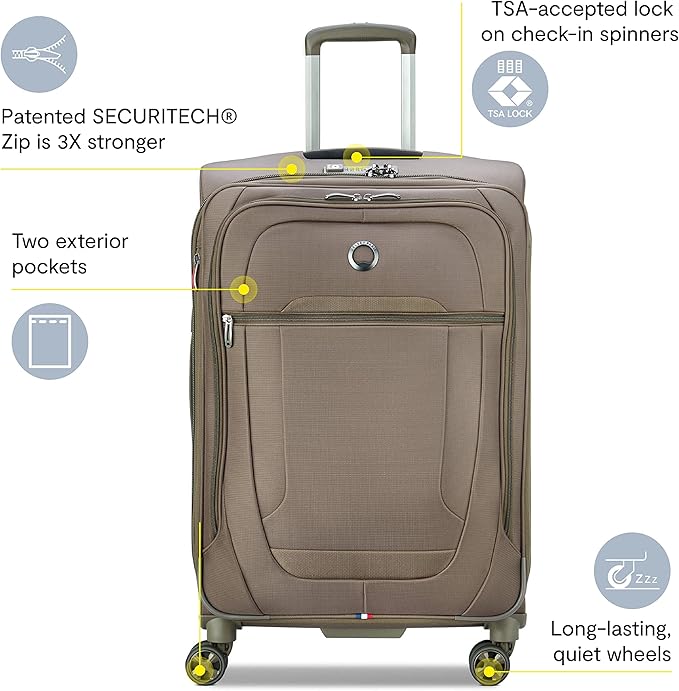DELSEY PARIS Helium DLX Softside Expandable Luggage