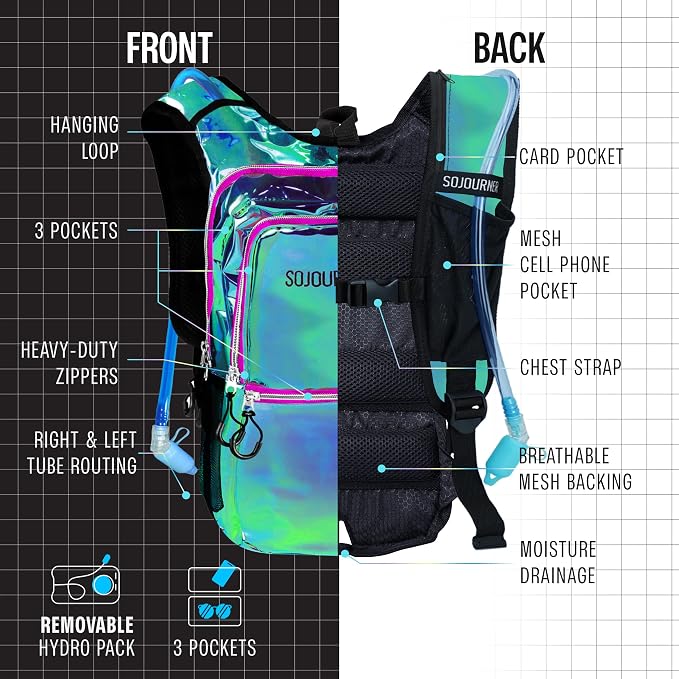 Sojourner Hydration Pack, Hydration Backpack