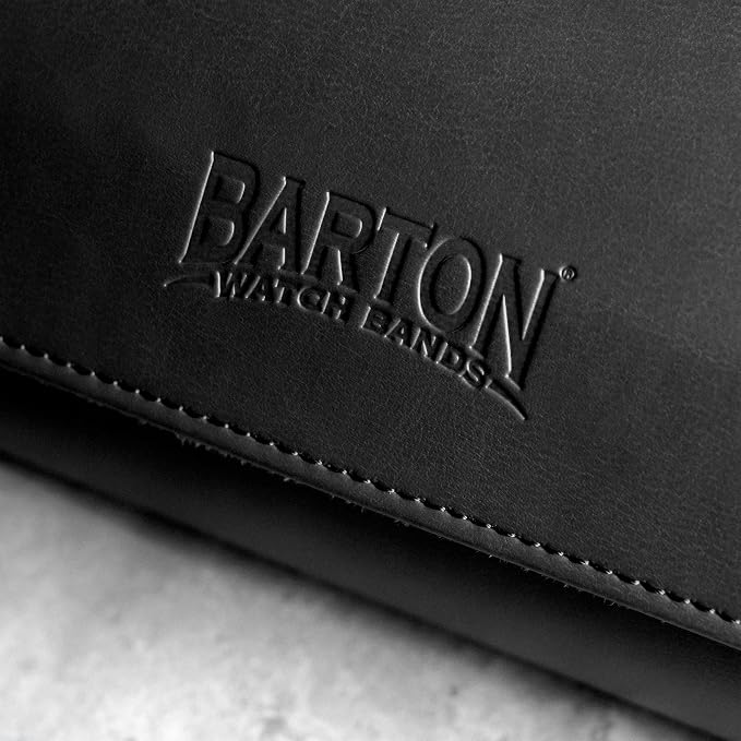 Barton Leather Watch Roll for 3 Watches | Convenient Organizer Case for Travel