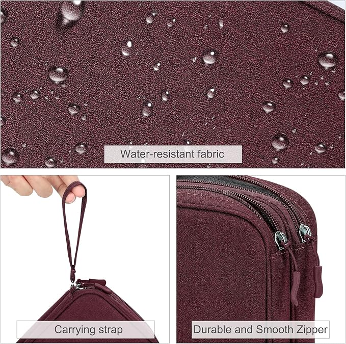 FYY Electronic Organizer, Large Travel Cable Organizer Bag Pouch Electronic