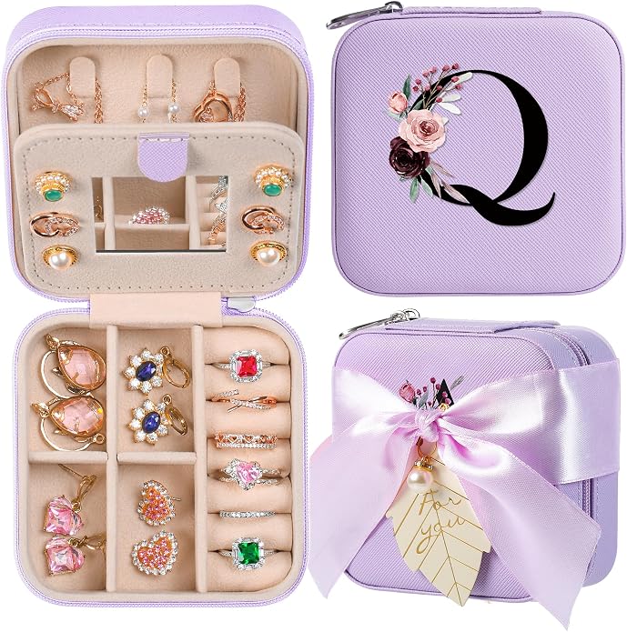 AYGXU Travel Jewelry Box for Women and Girls