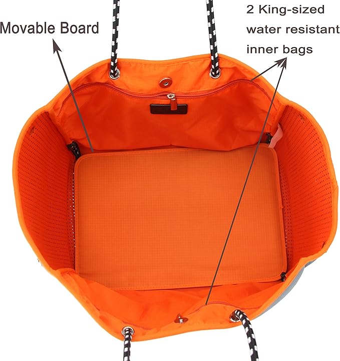 QOGiR Neoprene Multipurpose Beach Bag Tote