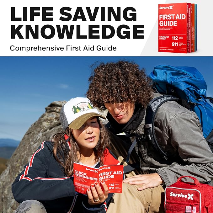 Large First Aid Kit for Car, Travel & Home
