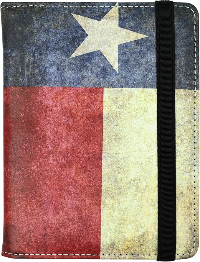 Texas Vintage Flag Passport Holder