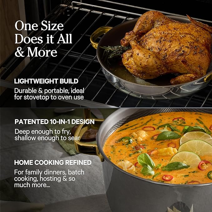 Our Place Titanium Pro Cookware Duo – Always Pan & Perfect Pot