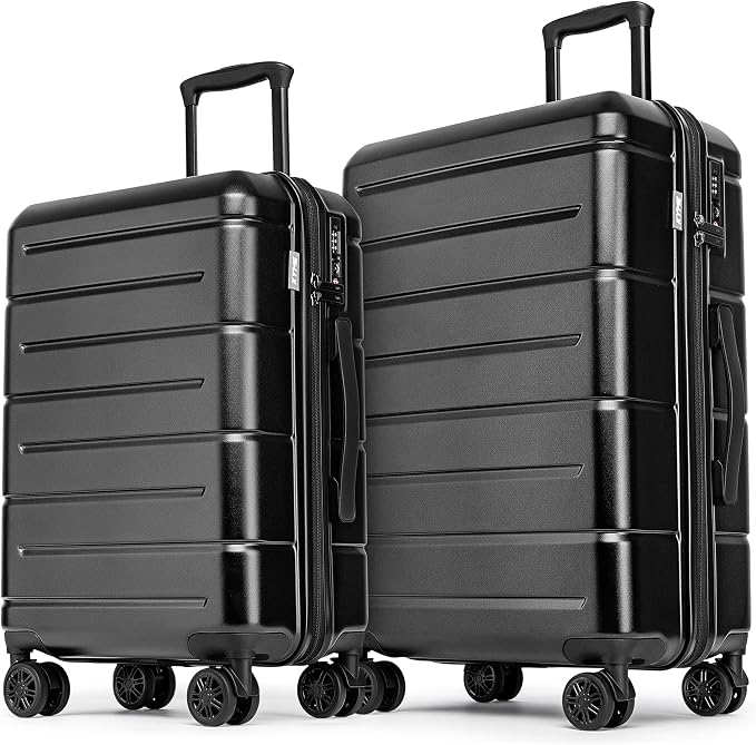 KYME Luggage Sets 2 Piece Hardshell 22"/26" Suitcase