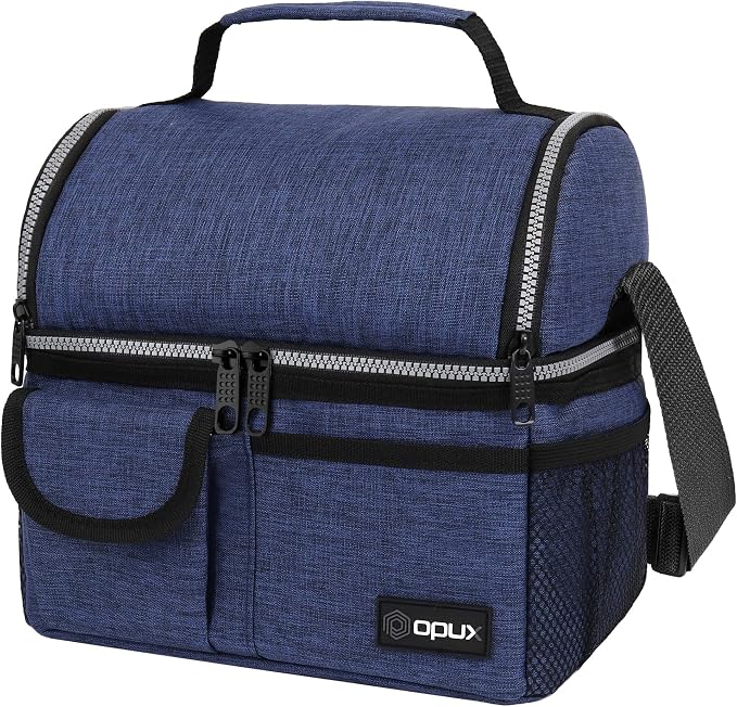 OPUX Lunch Box for Men, Adult Lunch Box Cooler, Insulated Lunch Bag Women