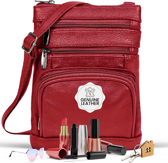 Krediz leather Crossbody Purses