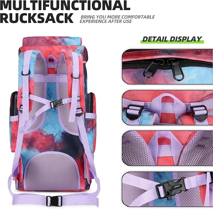King'sGuard 70L Camping Hiking Backpack Tactical Backpack Military Molle