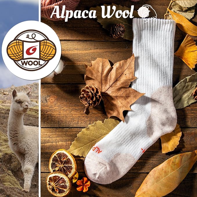 Alpaca Wool Hunting Socks 2 pairs