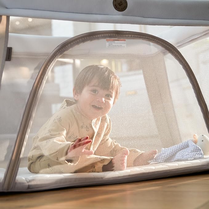 Maxi-Cosi Calao Travel Playard, Infant Bassinet, Toddler Playpen, Lightweight