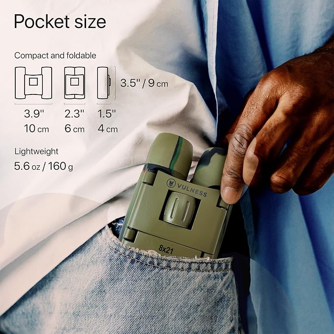 Small Binoculars for Adults and Kids | Cruise Ship Essentials Camping Bird