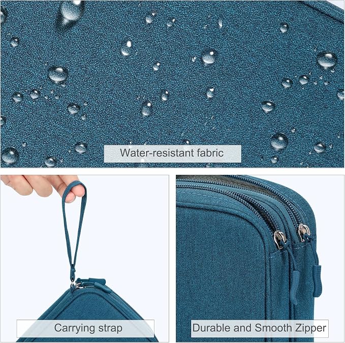 FYY Electronic Organizer, Large Travel Cable Organizer Bag Pouch Electronic