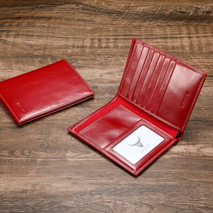 HISCOW Italian Leather Passport Holder