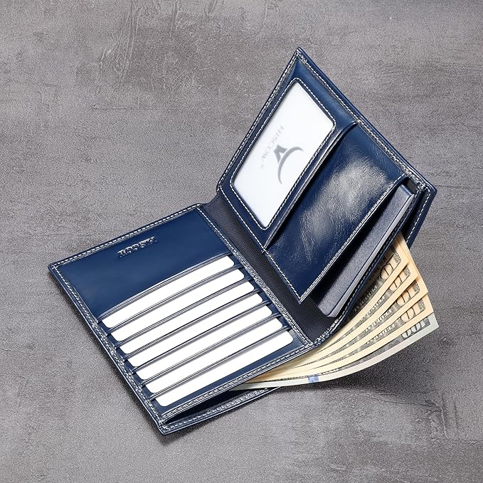 HISCOW Italian Leather Passport Holder