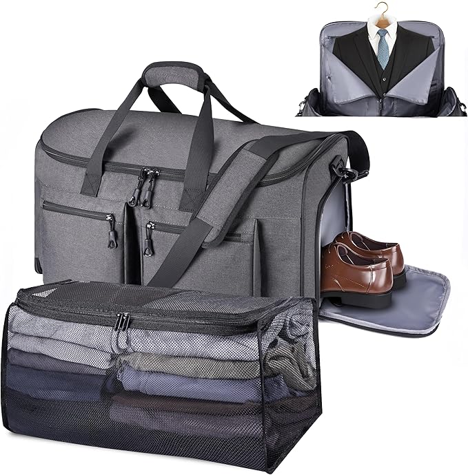 Convertible Garment Duffel Bag